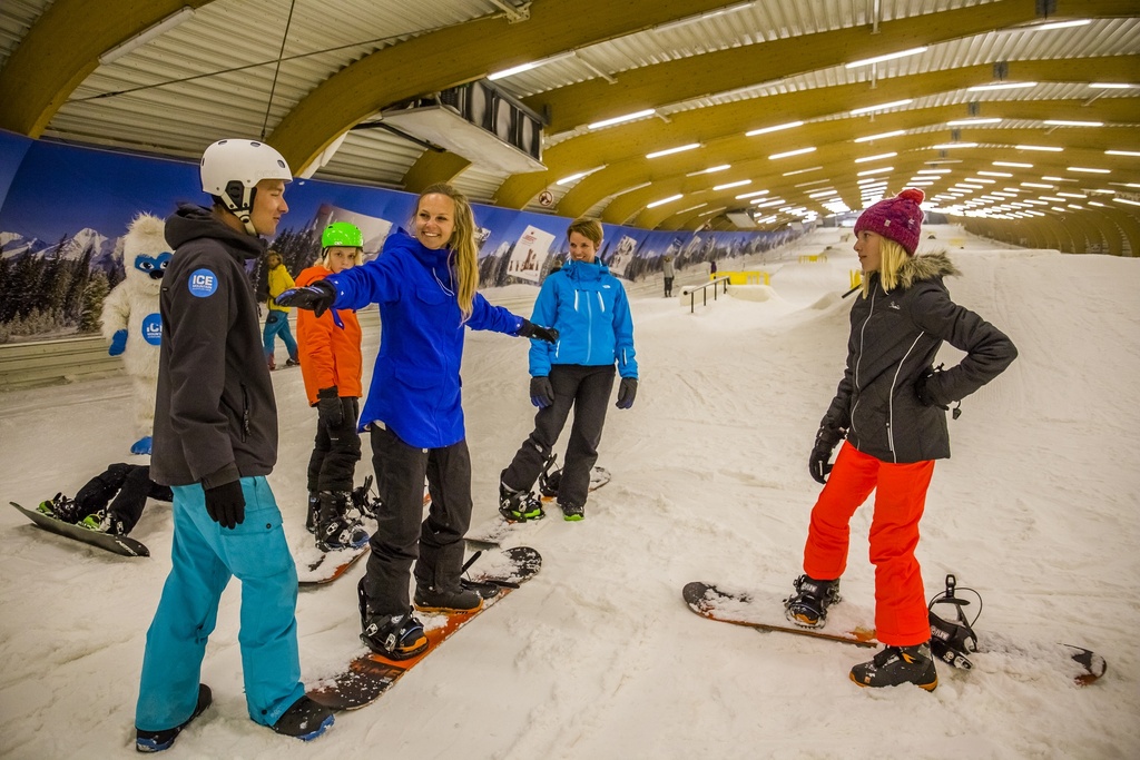 Activité snowboard : session d'une heure